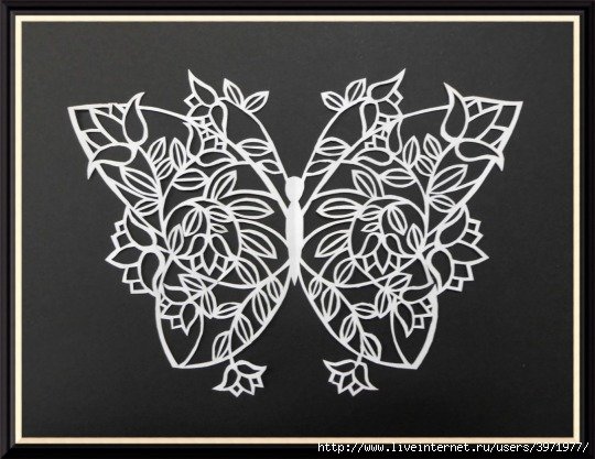 Вытынанки ажурные