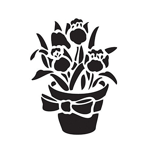 Трафареты цветов