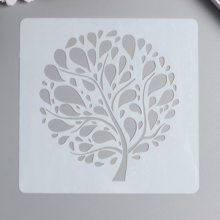 Трафареты для декора круглые