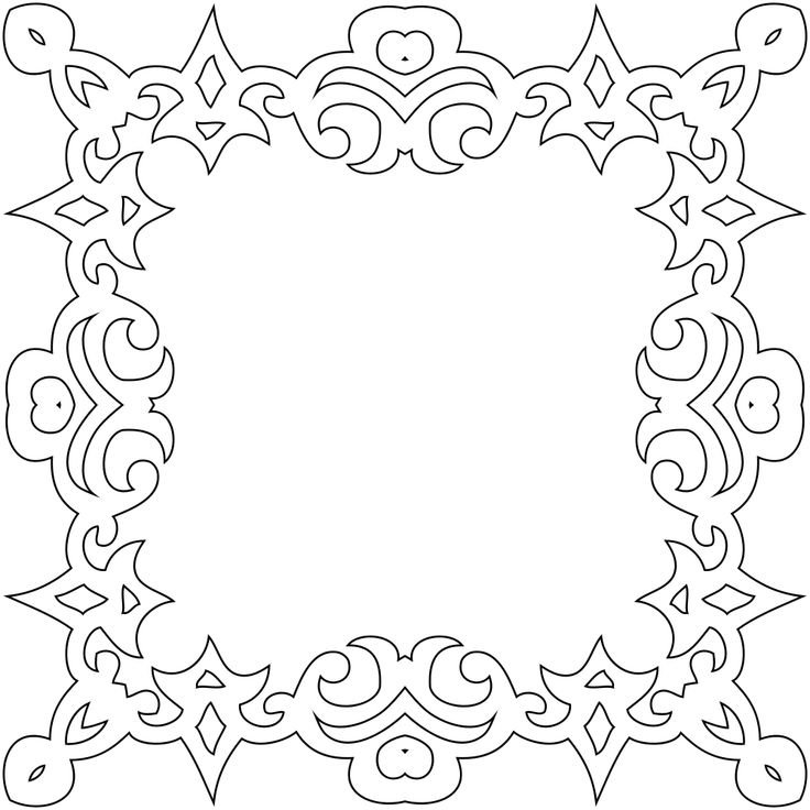 Узорчатая рамка