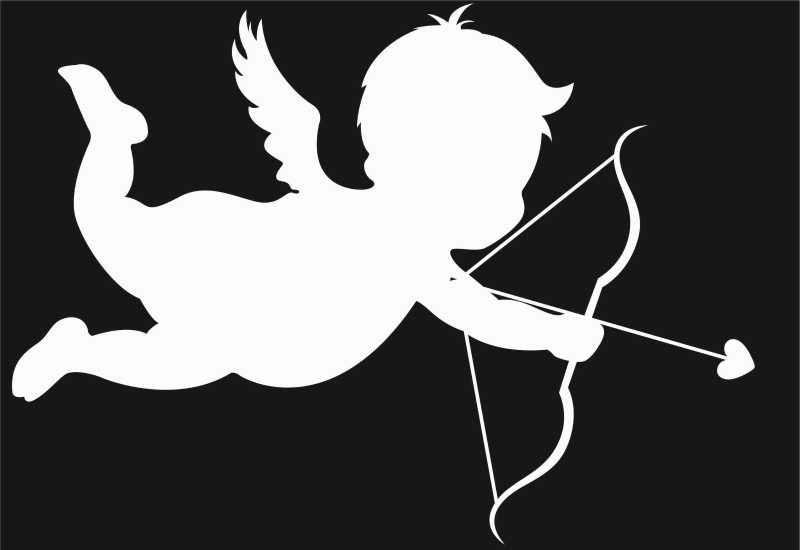 Силуэты ангелов