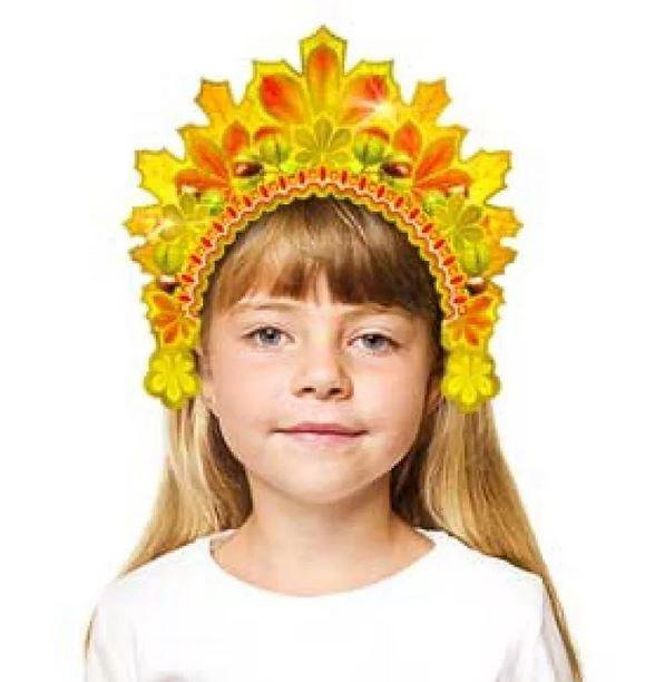 Ободок для костюма осень