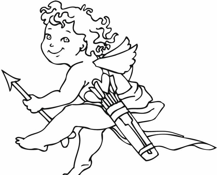 Купидон карандашом