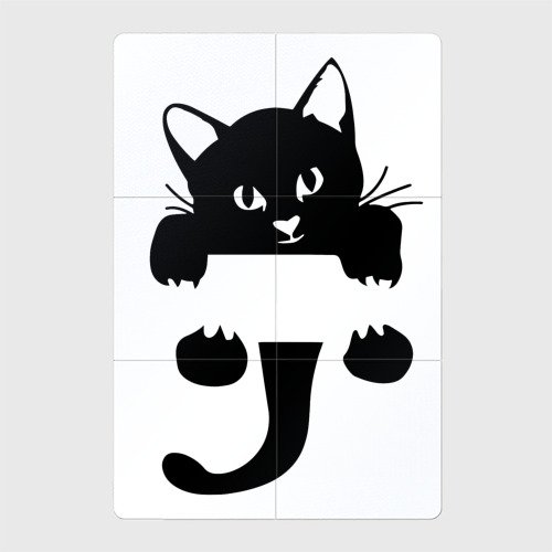 Трафарет кошки