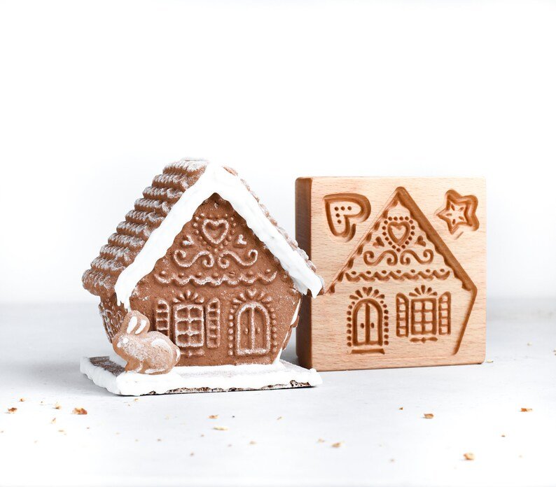 домик из теста