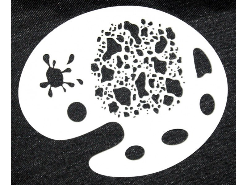 Трафарет для боди арта