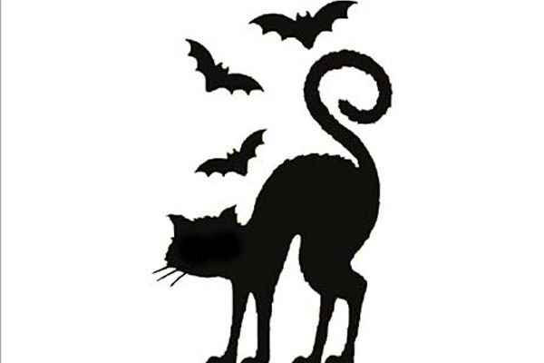 Трафареты кошек для декора