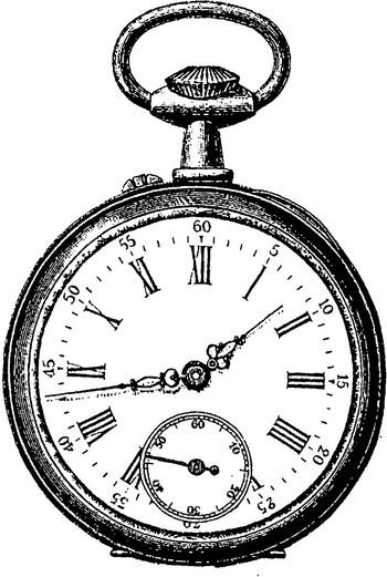 Старинные карманные часы
