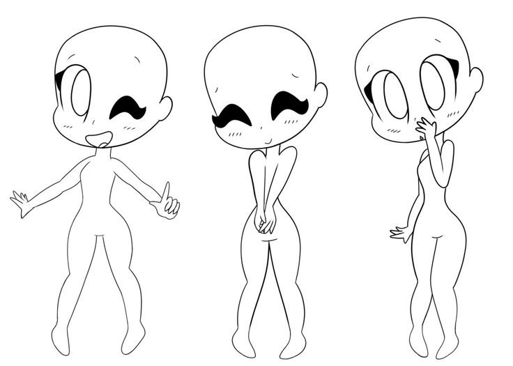 Чиби манекены