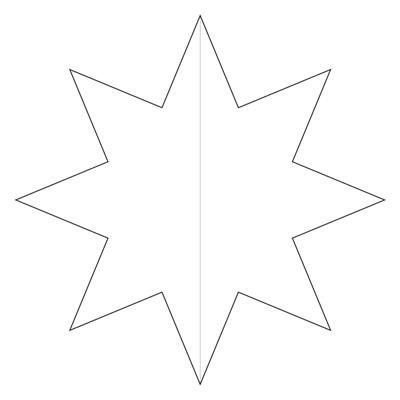 Трафарет Звёздочки