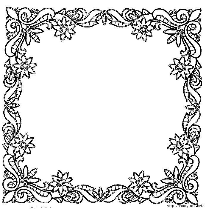 Рамка орнамент