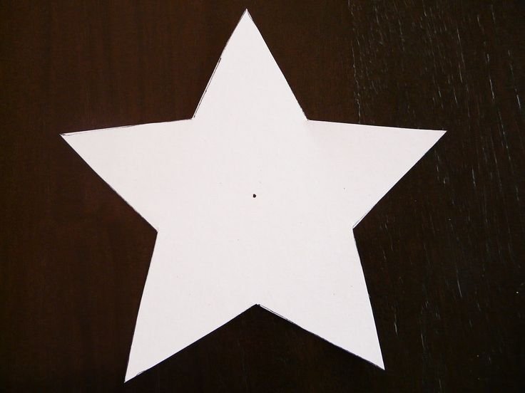 Трафарет звезды