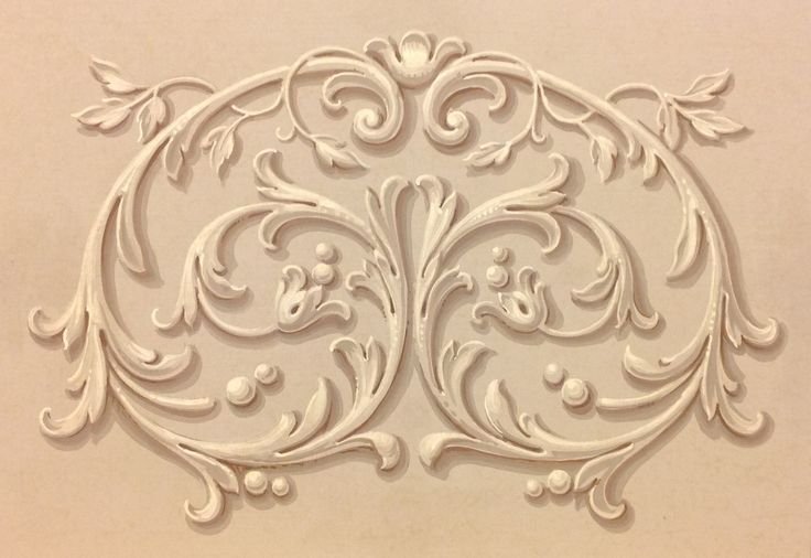 Альфрейная живопись рококо