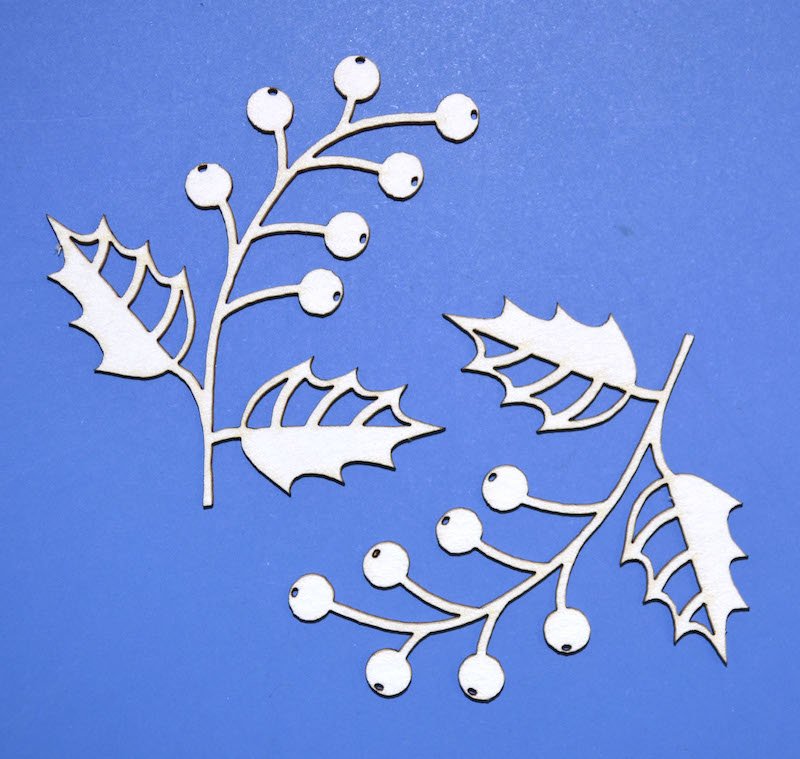 Чипборд веточки