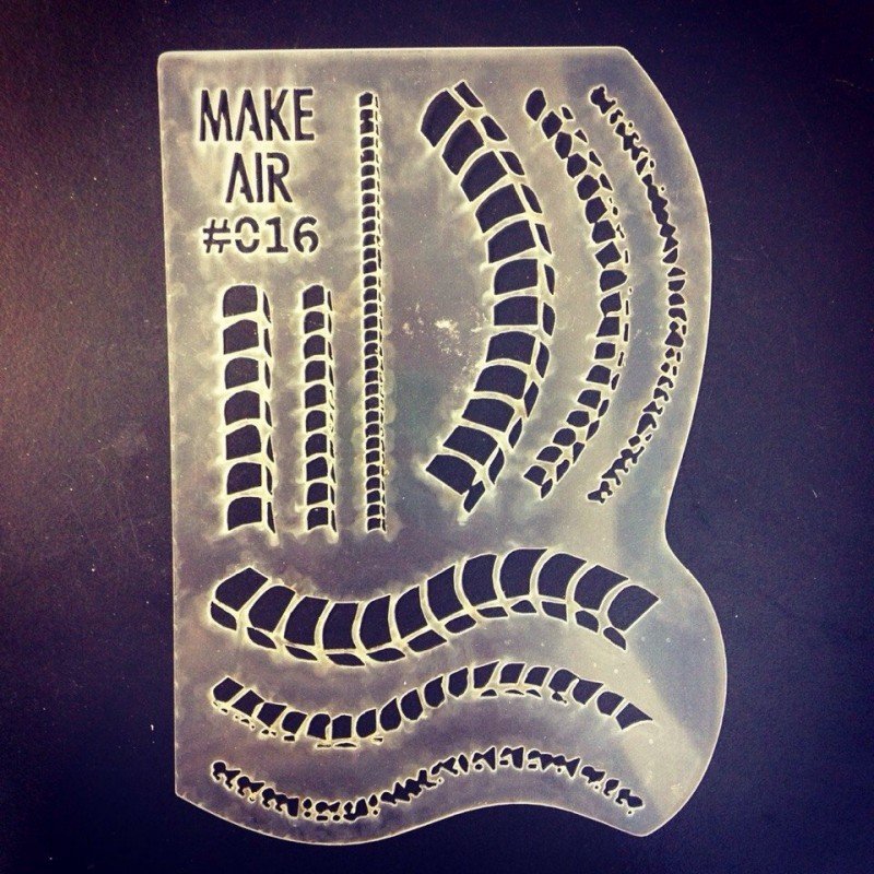 Трафареты для аэромакияжа