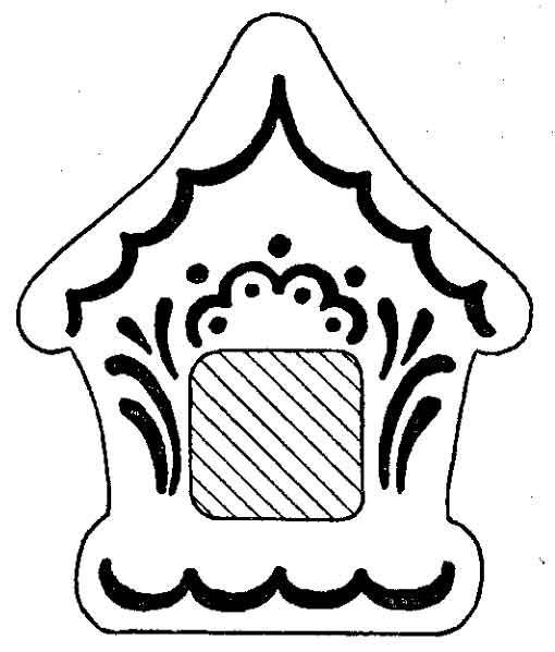 Пряники козули трафареты