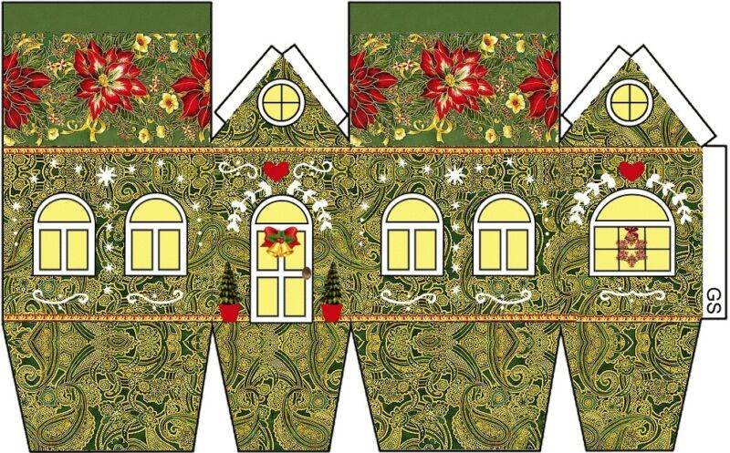 Объемный домик