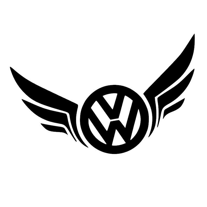 Наклейки на авто VW