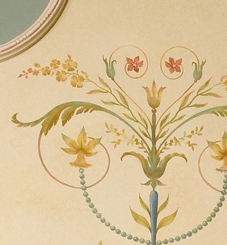 Альфрейная живопись рококо