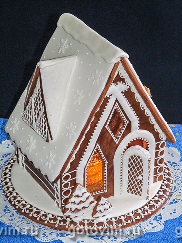Имбирный пряник домик