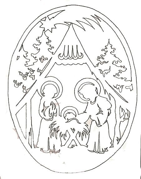 Рождественские трафареты на окна