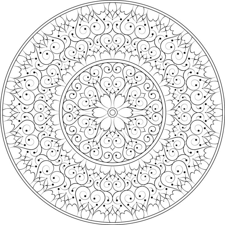 Узоры для росписи тарелок