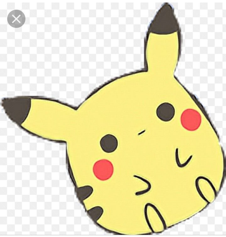 Мордочка Пикачу