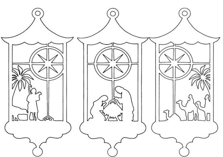 Трафарет "окна"