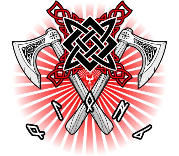 Звезда Руси символ Сварога