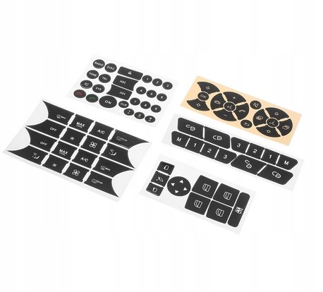 Наклейки на кнопки автомобиля