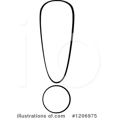 Макет восклицательного знака