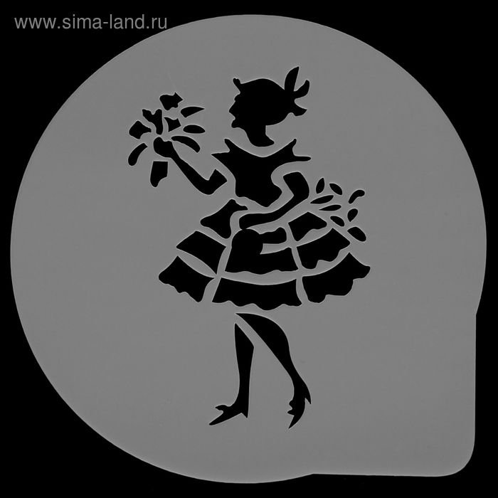 Трафарет для торта