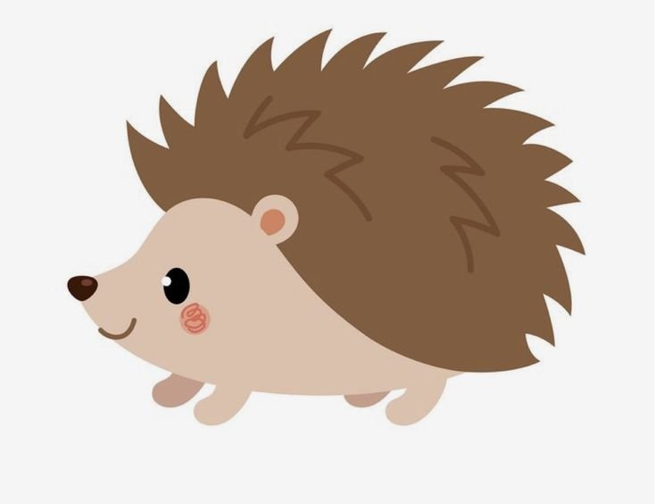 Еж мультяшный