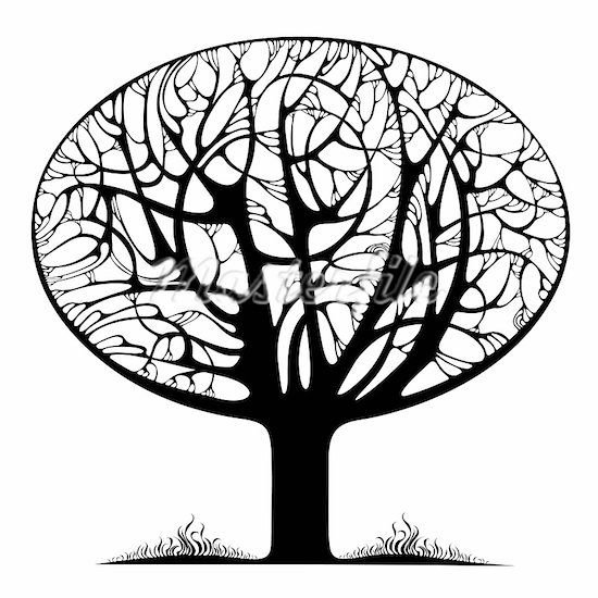 Стилизованное дерево