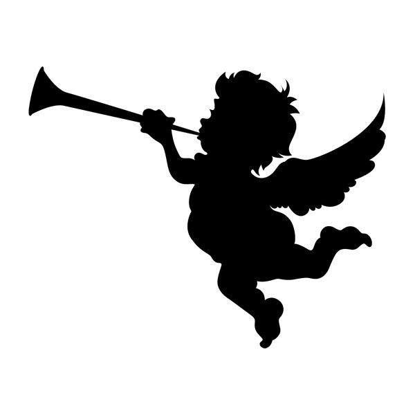 Трафарет "ангелы"