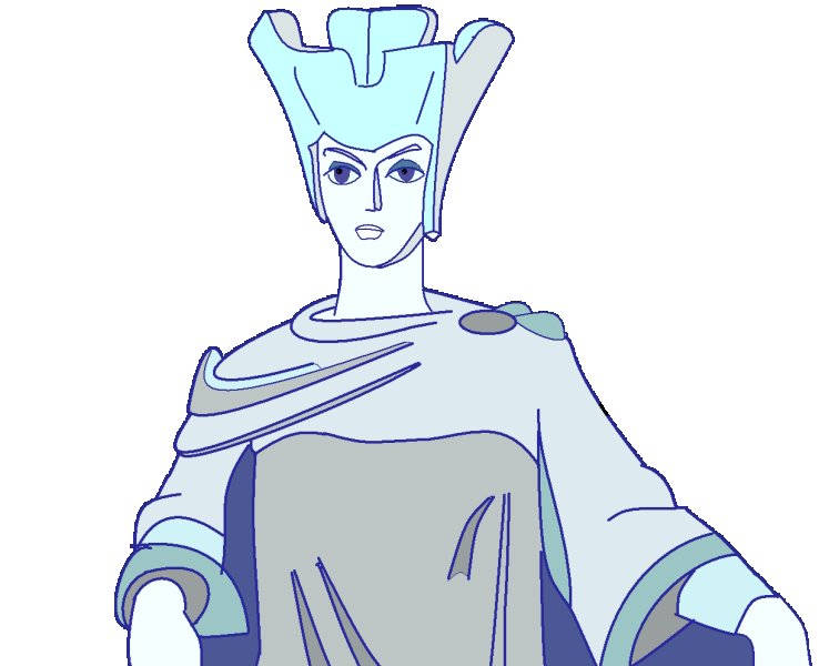 Снежная Королева карандашом