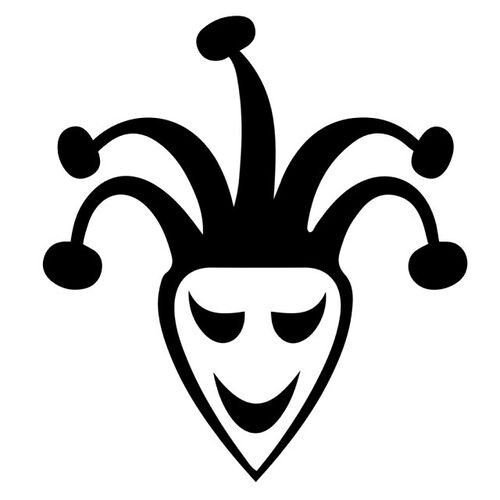 Маска шута арт