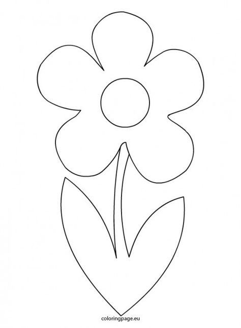 Трафарет "цветы"