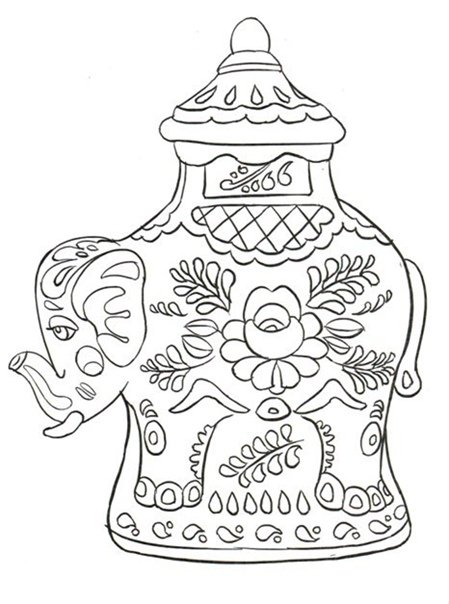 Раскраски Хохлома Гжель Дымковская игрушка