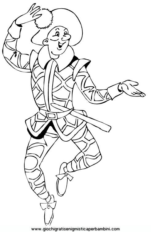 Арлекин Пьеро и Коломбина