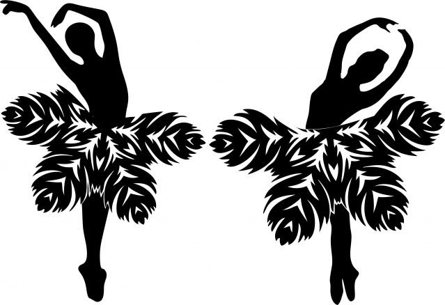 Снежинки балеринки