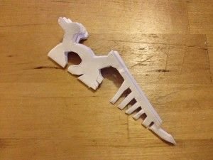 Черепки снежинки из бумаги