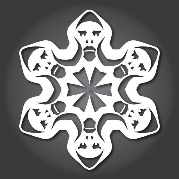 Снежинки Марвел