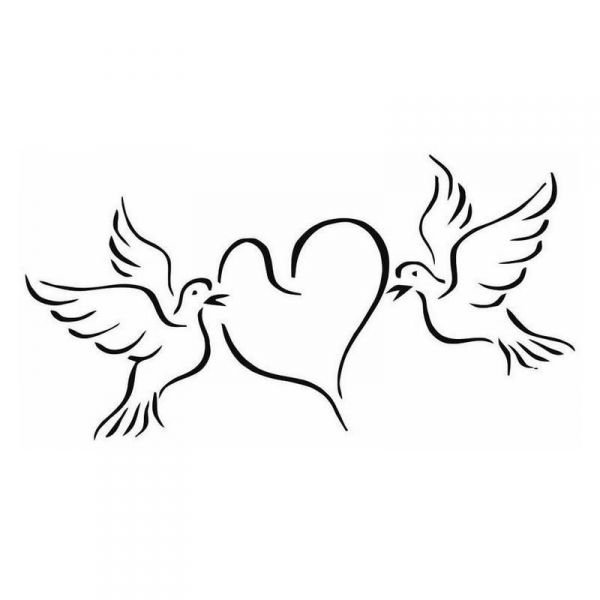 Свадебные голуби