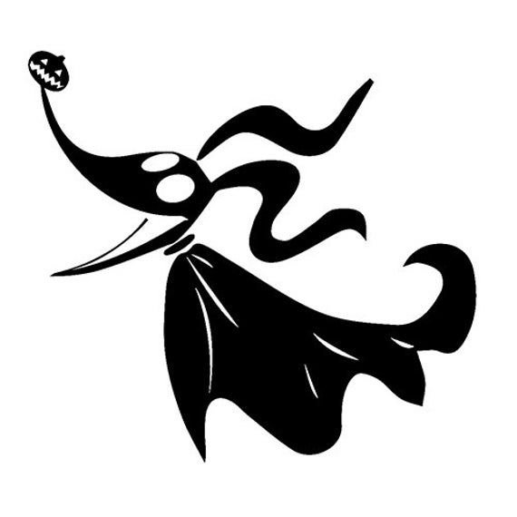 Кошмар перед Рождеством трафарет