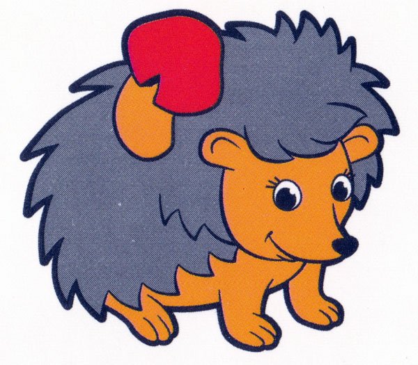 Ежик рисунок