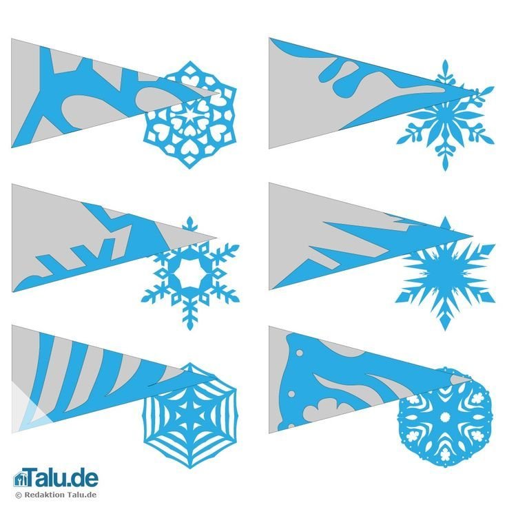 Узоры для снежинок