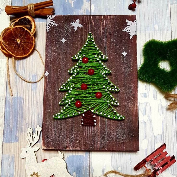 Елка панно на стену