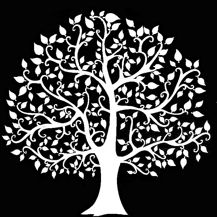 Трафарет "дерево"