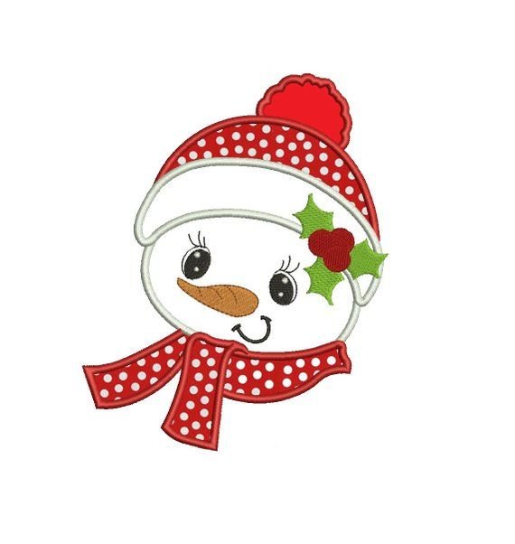 Голова снеговика